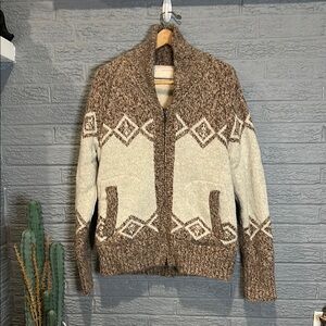 Banana Republic Heritage Collection Zippered Sweater Coat